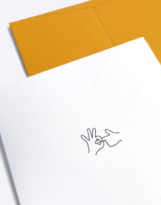 Hurray, you're pregnant! - A6 kaartje dubbel