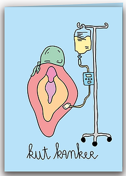 Kutkanker - A6 kaartje dubbel