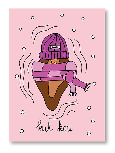 Kutkou - A6 kaartje enkel