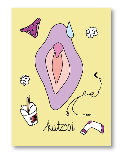 Kutzooi - A6 kaartje enkel